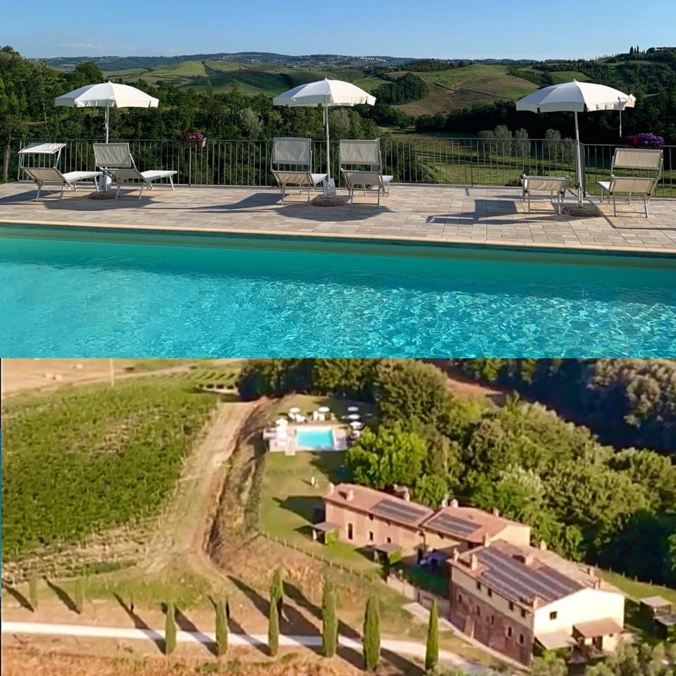 Property building, Bird's eye view, View (from property/room), Garden view, Pool view, Swimming pool