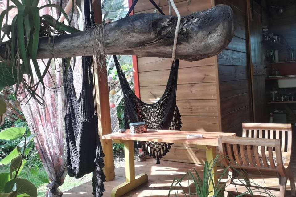 Bungalow sur pilotis vue mer House in Deshaies