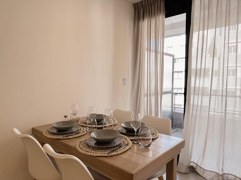 Living room, Seating area, Dining area
