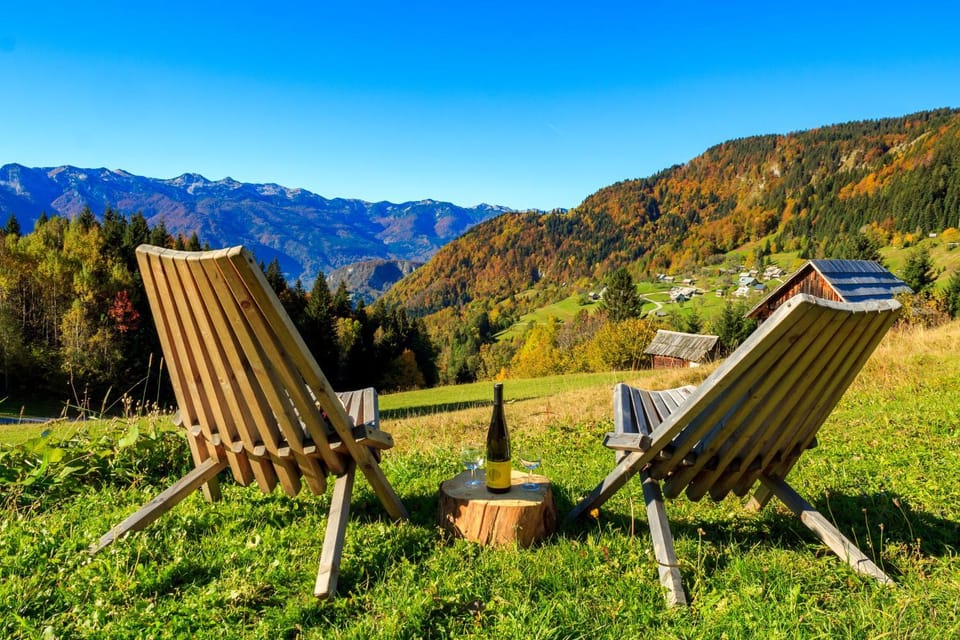 Natural landscape, Garden, Mountain view