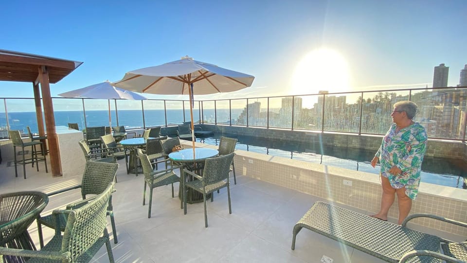 Day, View (from property/room), Balcony/Terrace, Balcony/Terrace, Sea view, Swimming pool