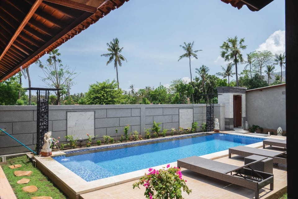 Garden, Pool view