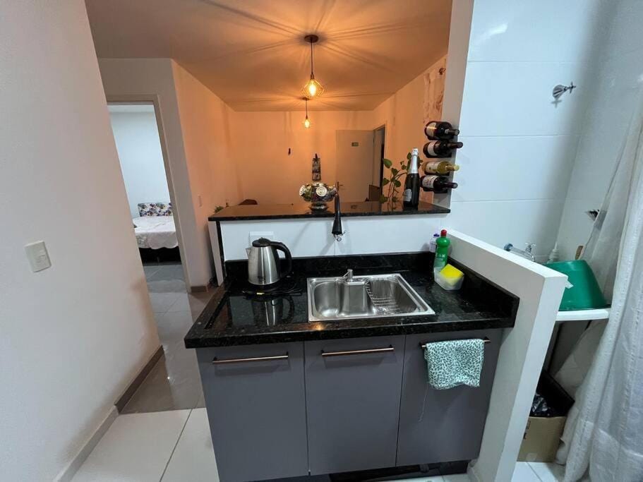 Apartamento Confortável em Campo Largo, Perto de Hospitais, BRs e Outlet City com Lava e Seca Apartment in State of Paraná