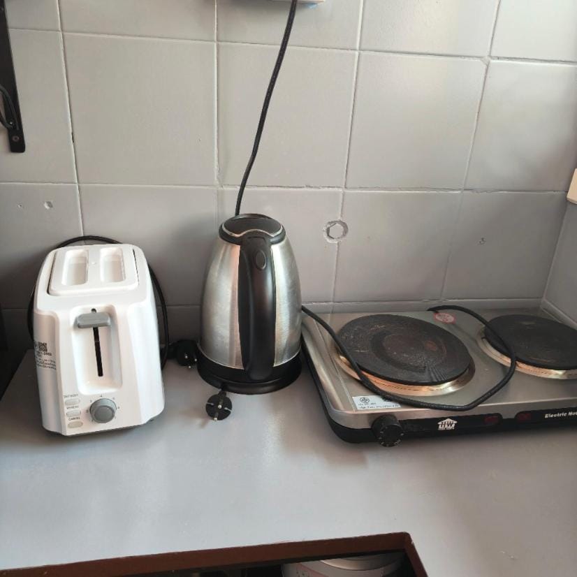 Coffee/tea facilities, Kitchen or kitchenette, toaster