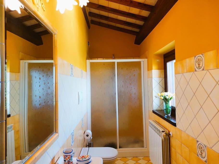 Characteristic restored farmhouse with 360 degree views House in Abruzzo
