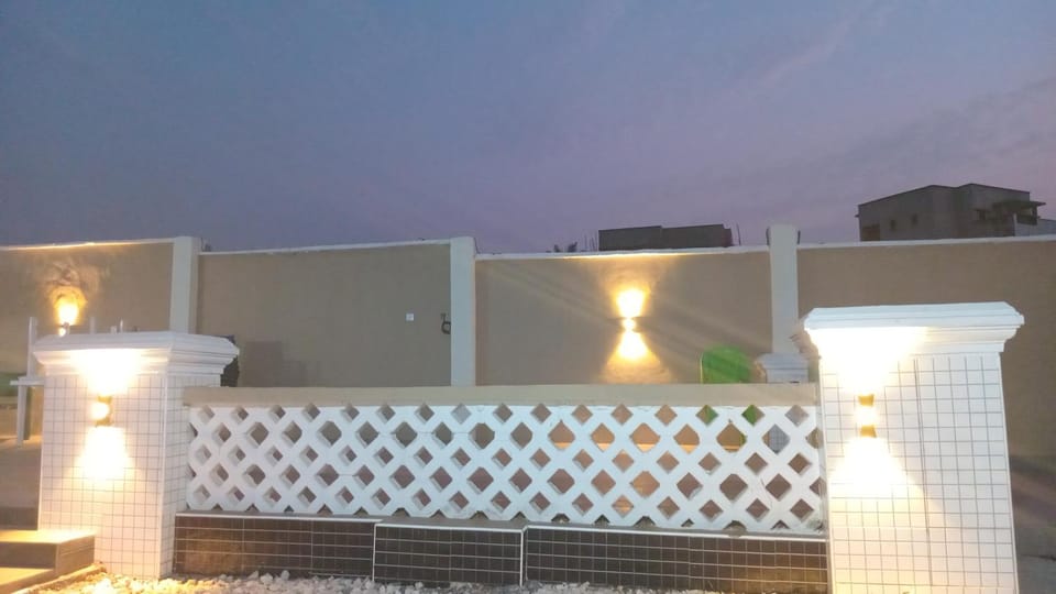 Night, Garden, Garden view