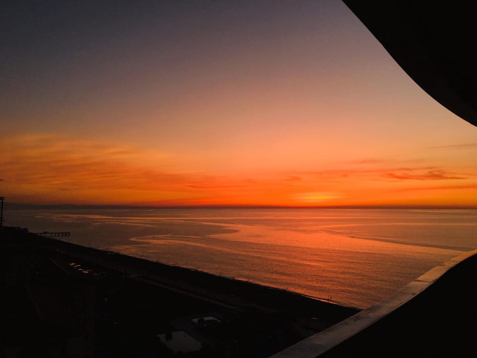 Natural landscape, Sea view, Sunrise, Sunset