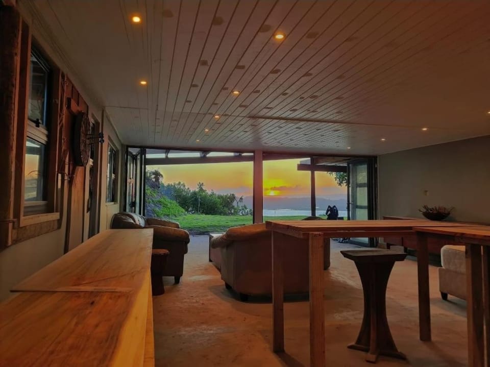 Seating area, Sunset