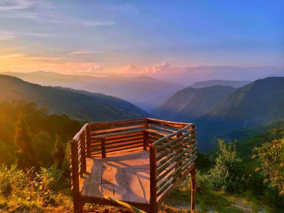 Nearby landmark, Spring, Natural landscape, Sunrise, Sunset