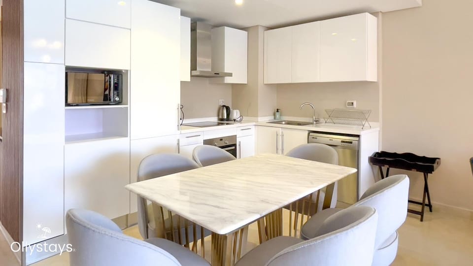 Kitchen or kitchenette, Dining area, dishwasher, oven, stove, kitchen
