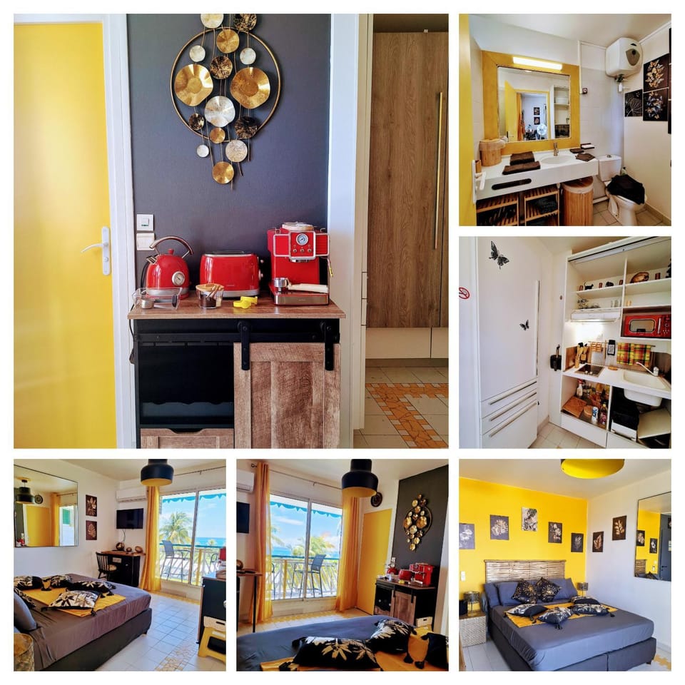 Ti Paradis Gwada Saint François, Vue Mer, Cuve à Eau, Parking Privé Apartment in Grande-Terre, Guadeloupe