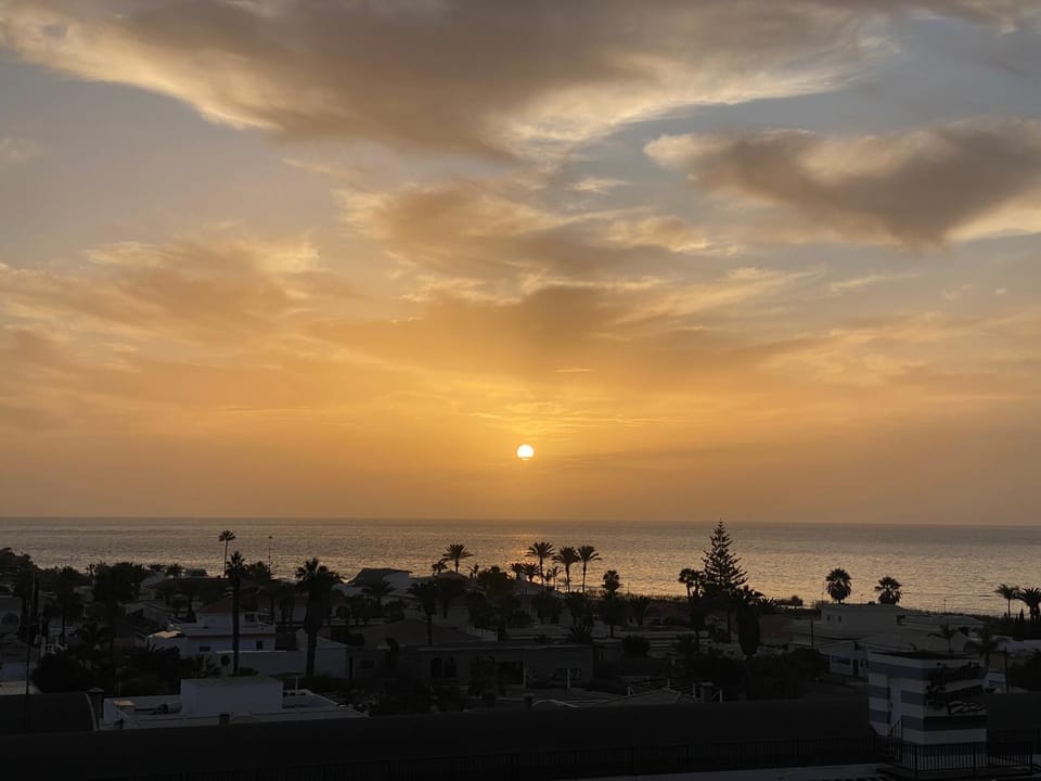 Evening entertainment, Evening entertainment, Sea view, Sunset