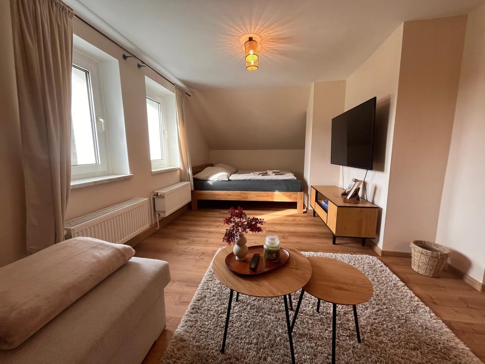 Living room, Bedroom