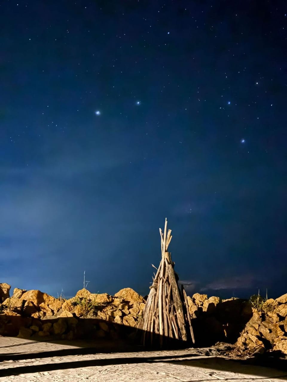Night, Natural landscape