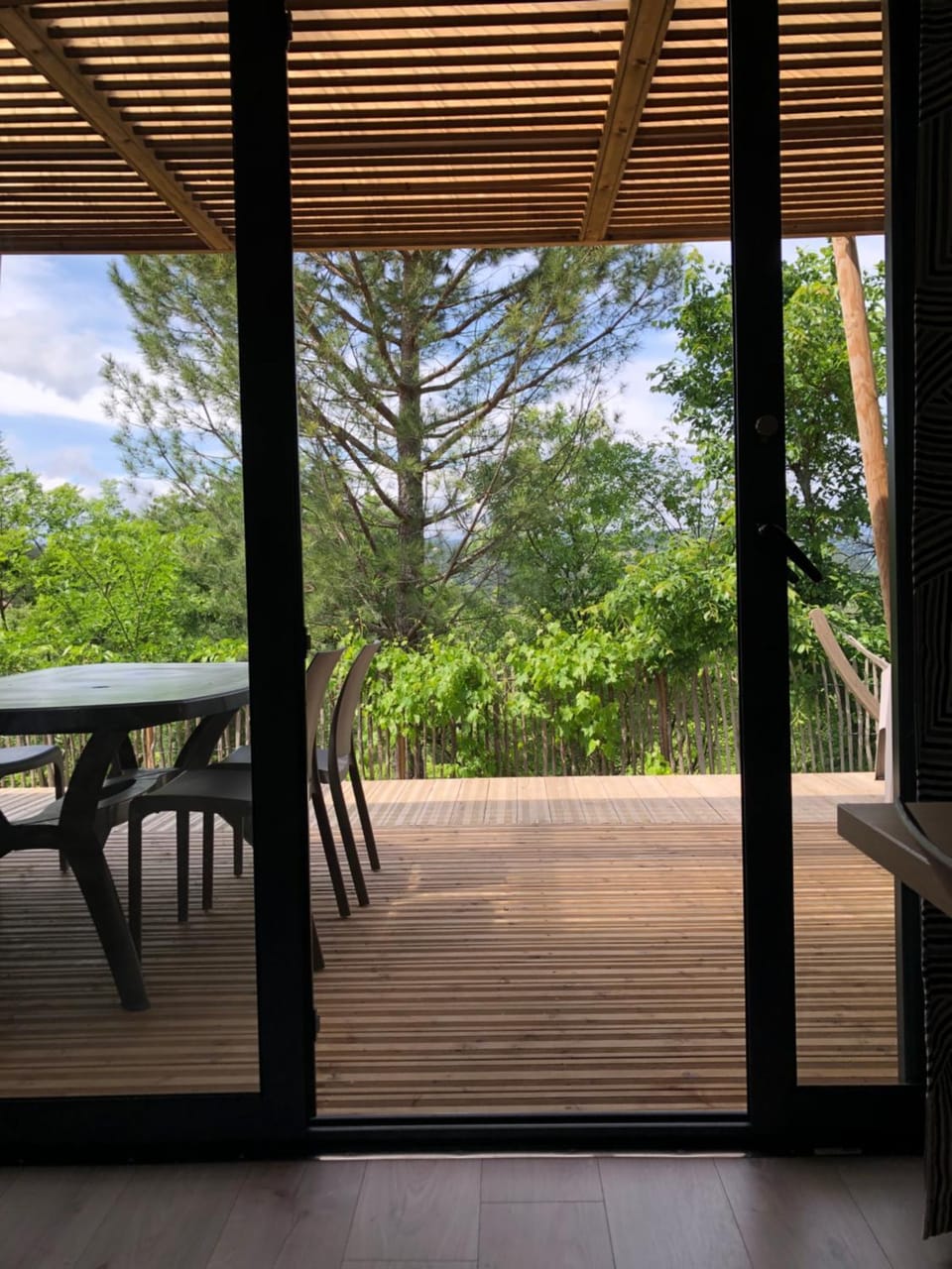 Patio, Balcony/Terrace, Garden view