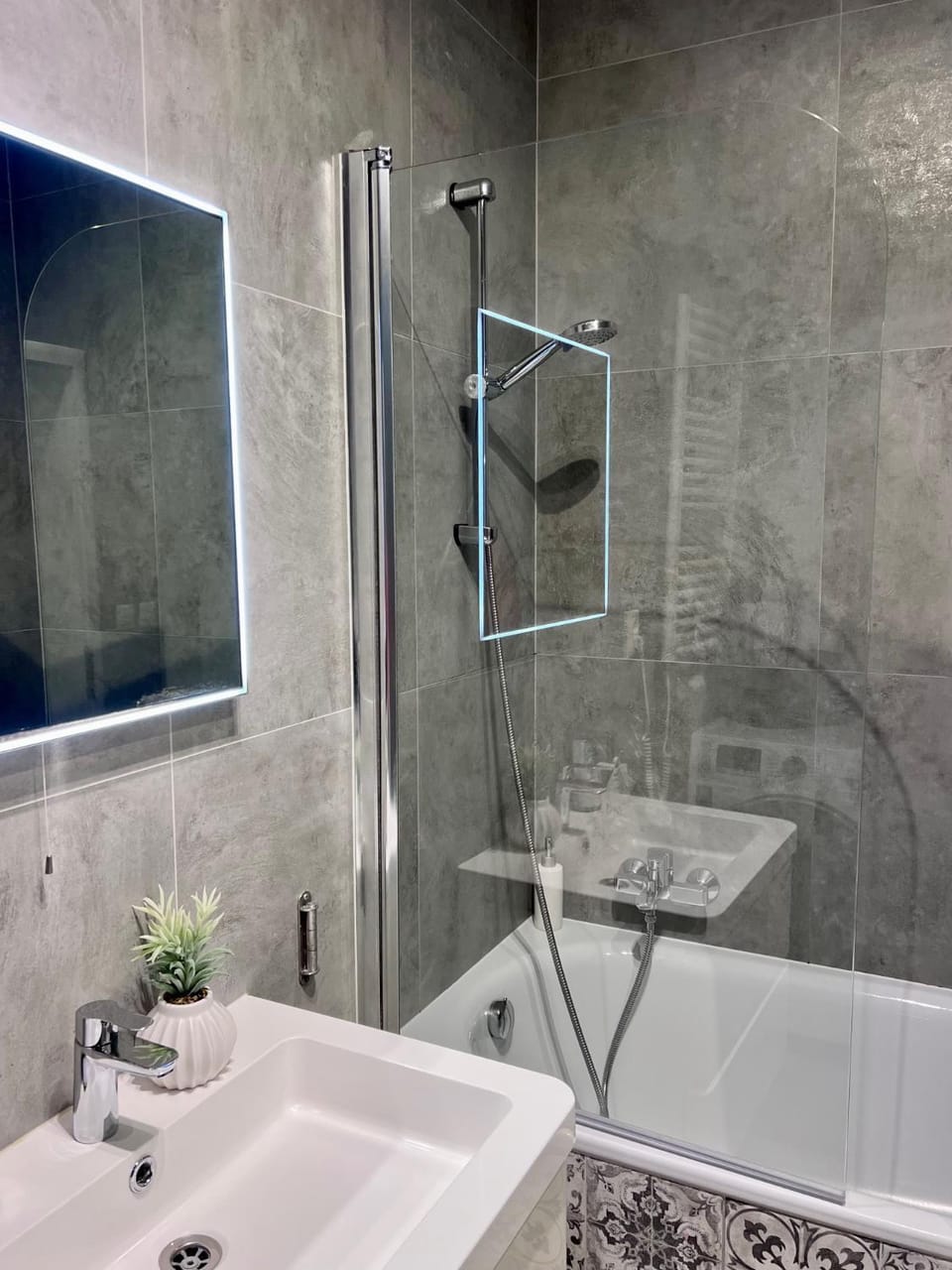 Shower, Bathroom, Bath