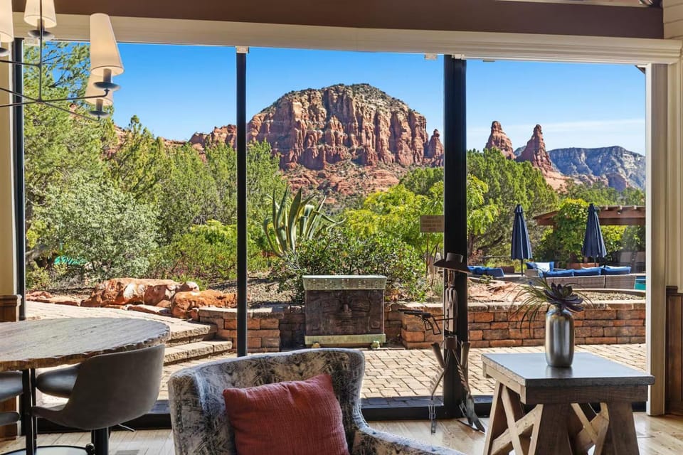 Patio, Garden, View (from property/room), Living room, Dining area, Swimming pool