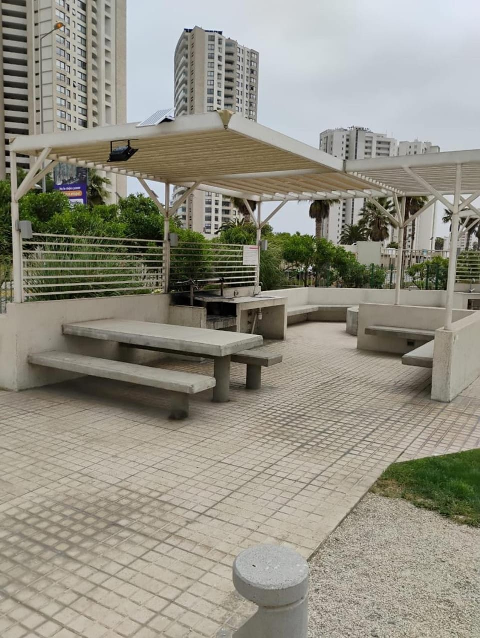 Property building, Patio