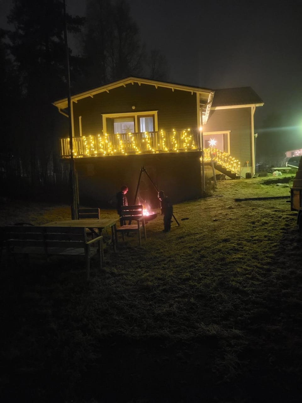 Property building, BBQ facilities