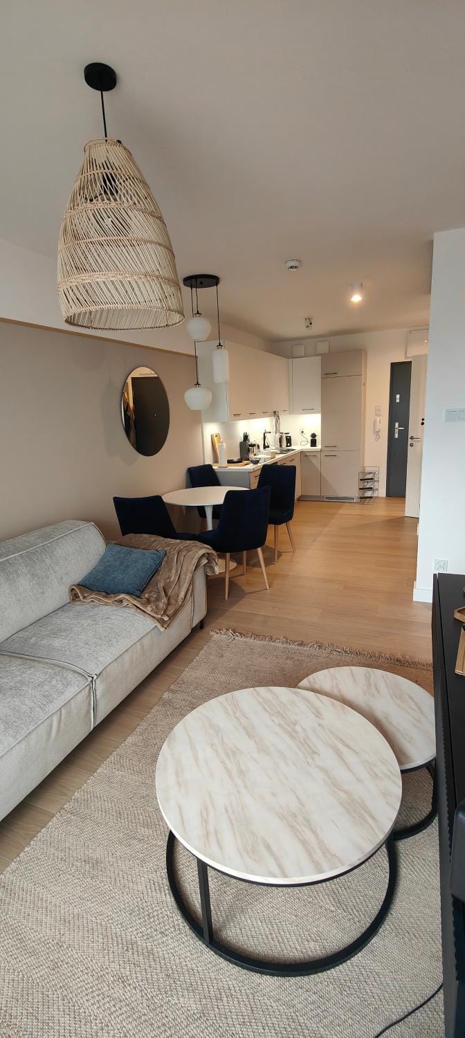 Kitchen or kitchenette, Living room, Photo of the whole room, Dining area