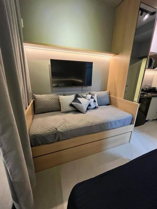 Bed, TV and multimedia