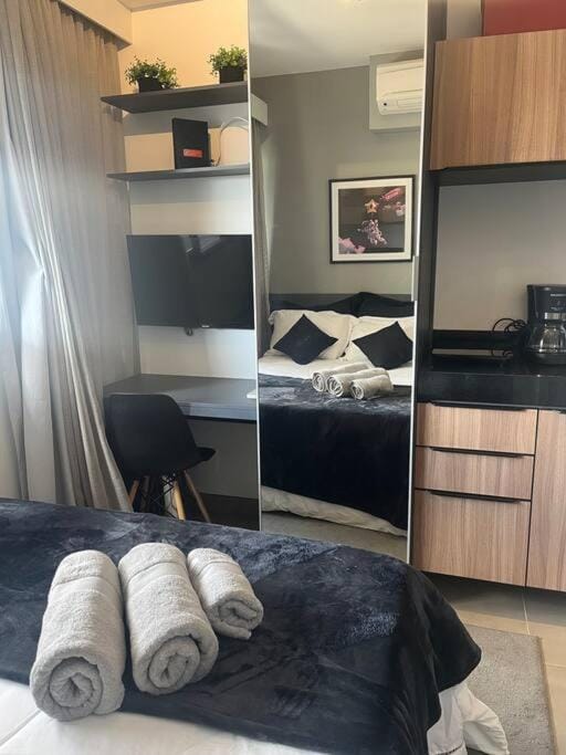 Bed, TV and multimedia