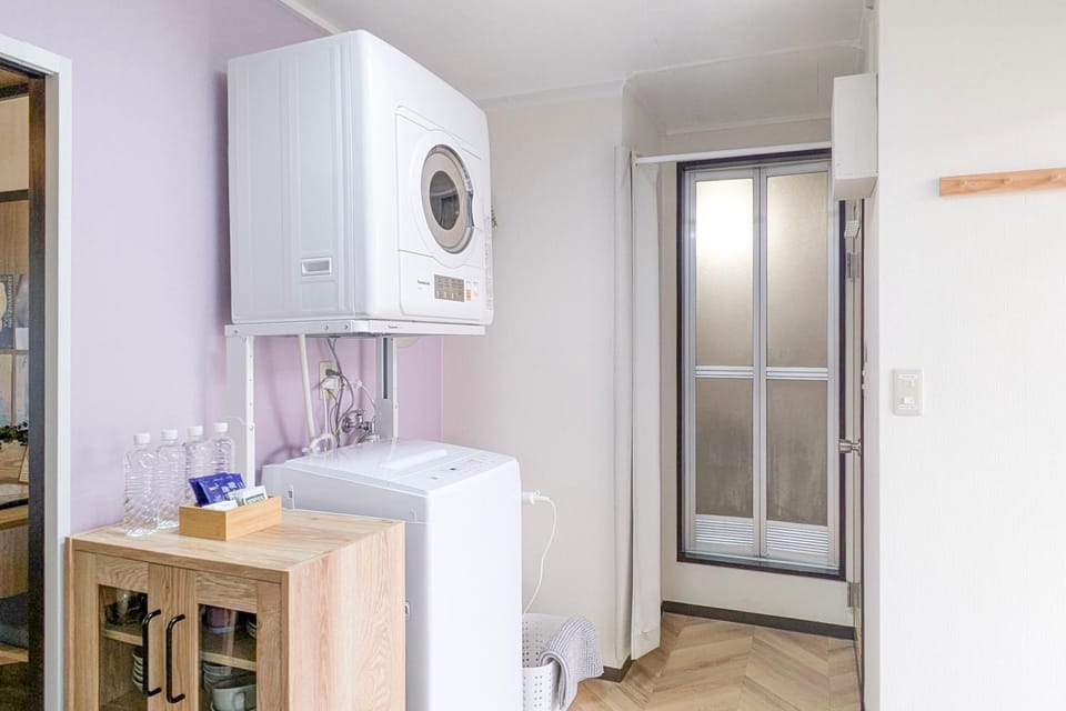 Shower, washing machine, dryer