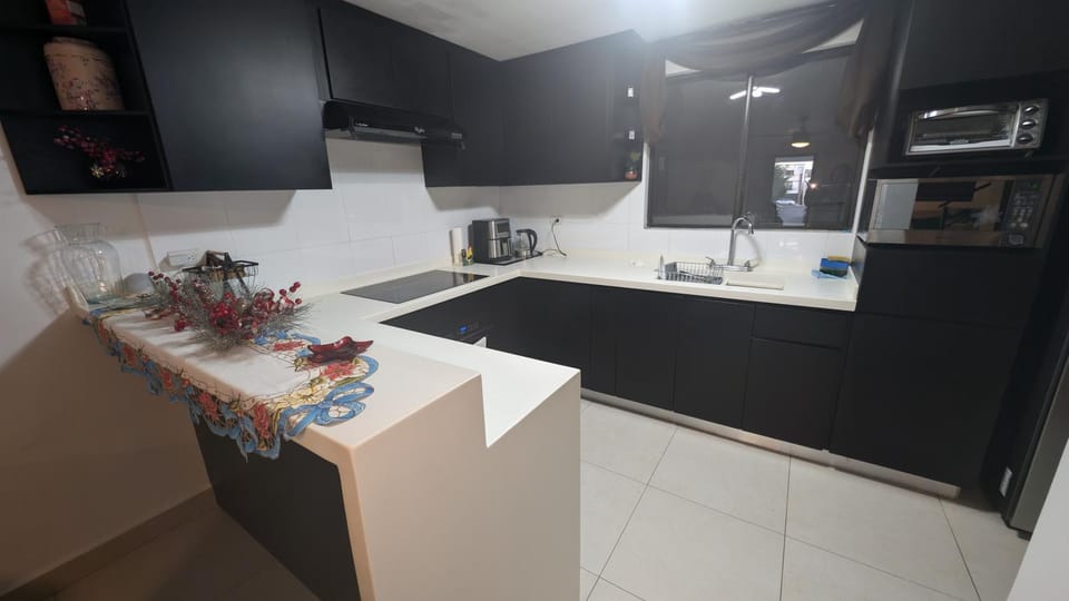 Kitchen or kitchenette, dishwasher, minibar, oven