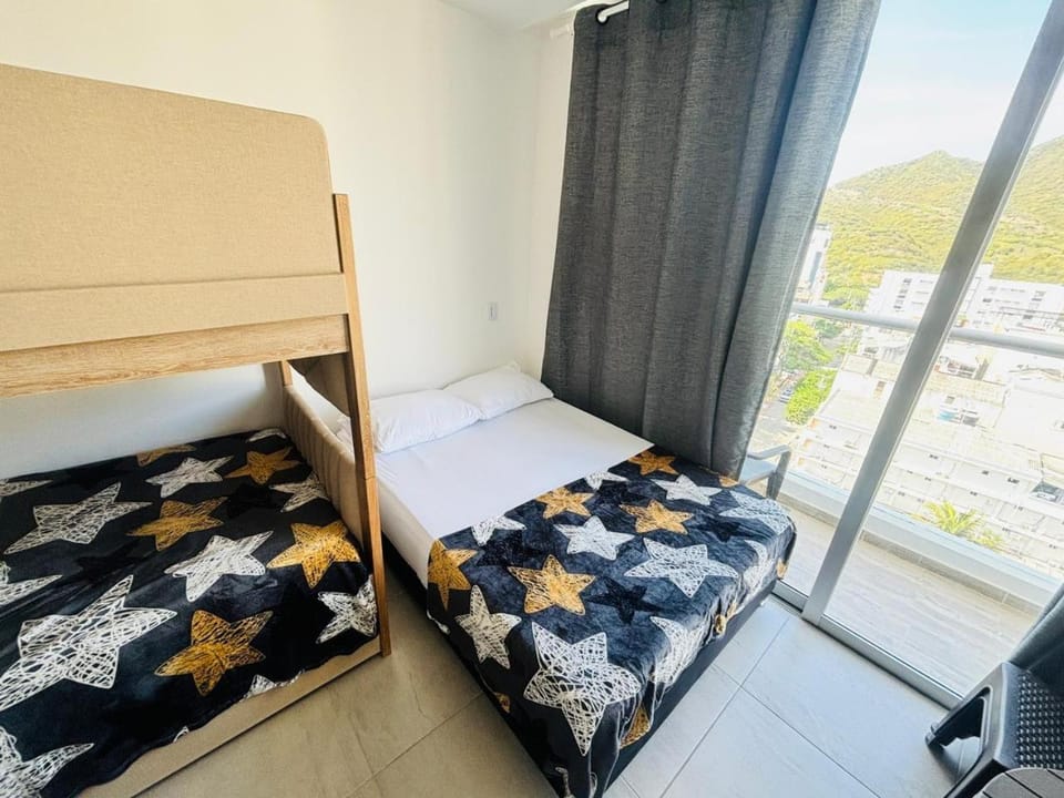 Bed, bunk bed