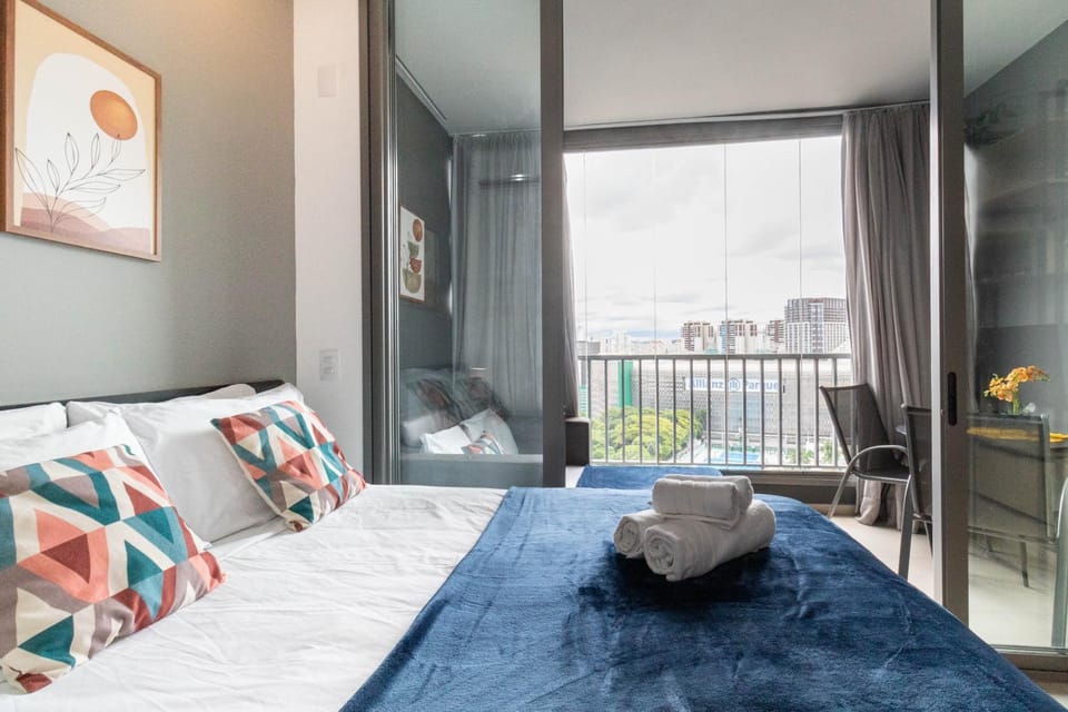Flats ao lado do Allianz Parque e Shopping Bourbon - com garagem - Perdizes Apartment in Sao Paulo City