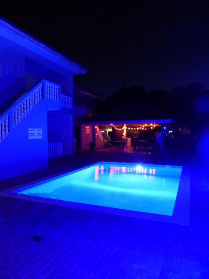 Night, Pool view