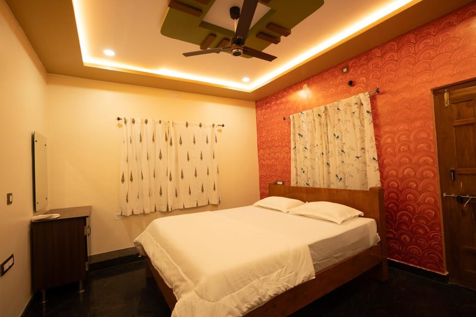Bed, Photo of the whole room, Bedroom, wardrobe