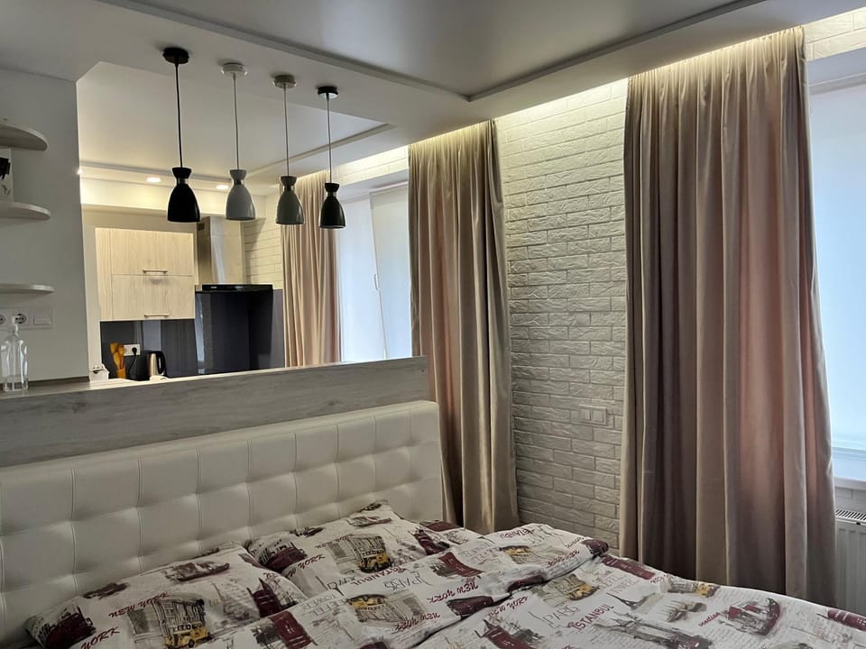 Modern Studio Riscanovca Apartment in Chișinău