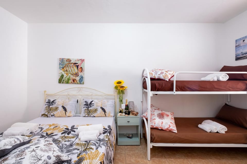 Property building, Living room, Bedroom