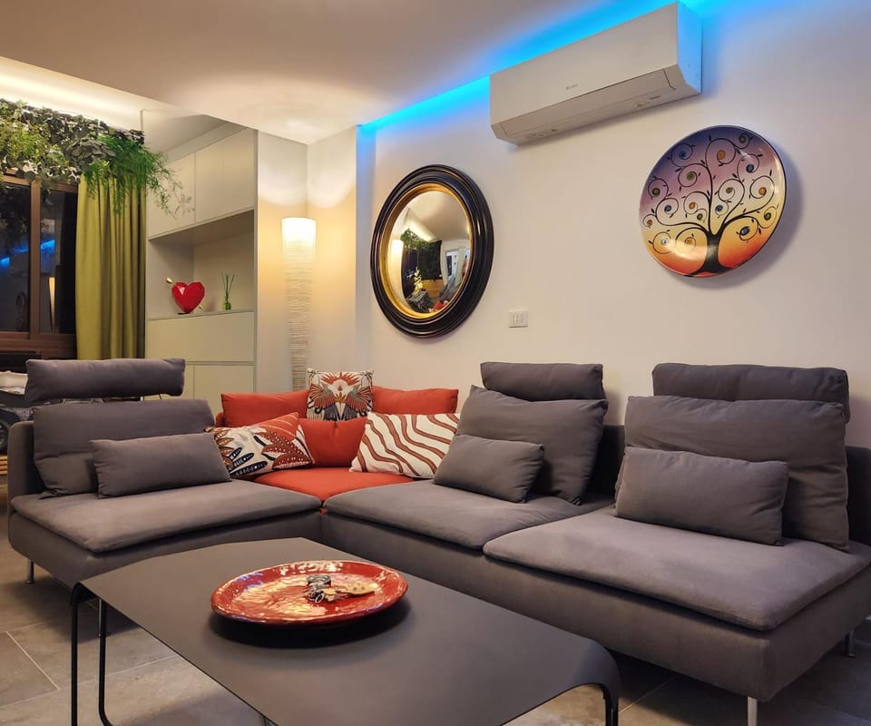 Living room, Decorative detail, air conditioner