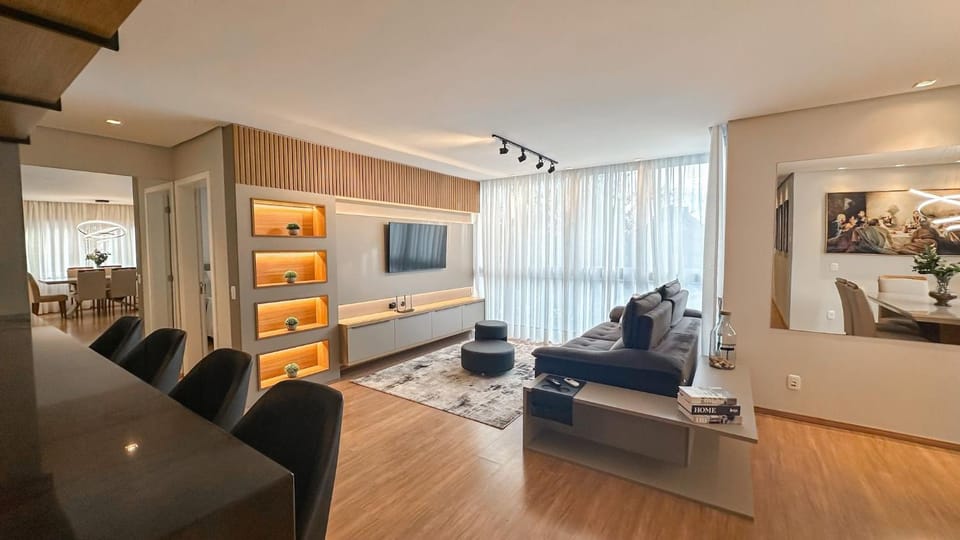 Apto a 150 metros da Rua Coberta Apartment in Gramado
