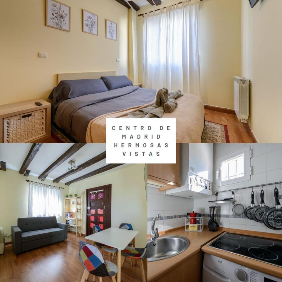 Living room, Bedroom, kitchen