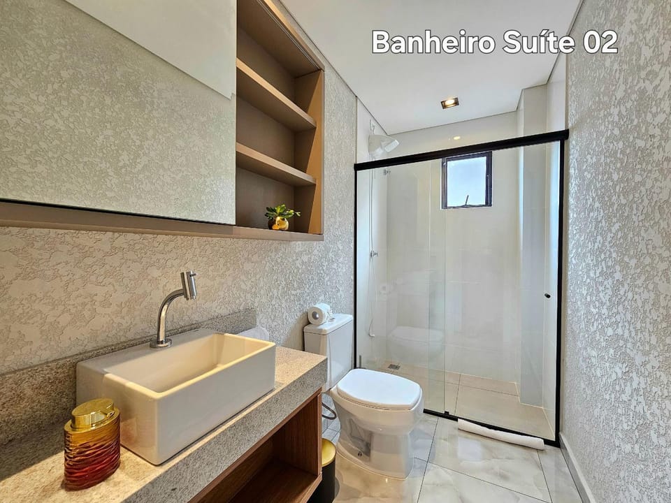 Centro 2 quartos 2 banheiros - alto padrao novo Apartment in Foz do Iguaçu