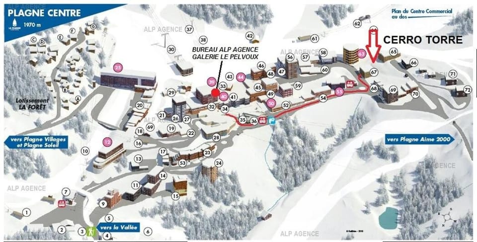Résidence Le Serro Torre - 3 Pièces 6 pers - LE CERRO TORRE - 001CT - PLAGNE CENTRE MAE-1111 Apartment in Mâcot-la-Plagne