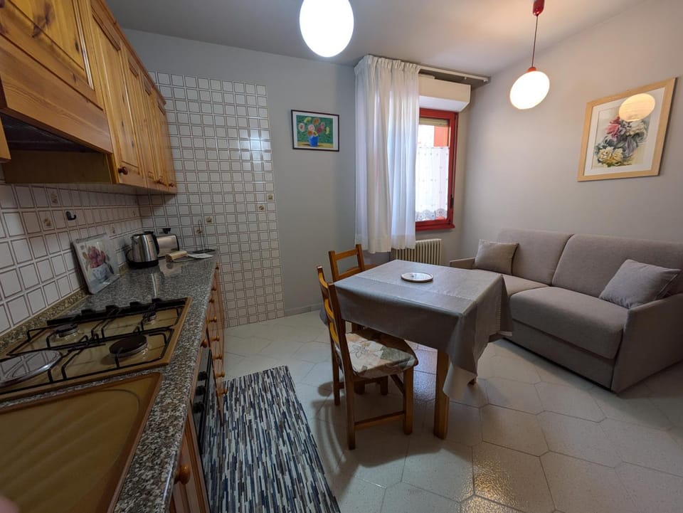 Kitchen or kitchenette, Living room, Seating area, Dining area, oven, pet friendly, stove