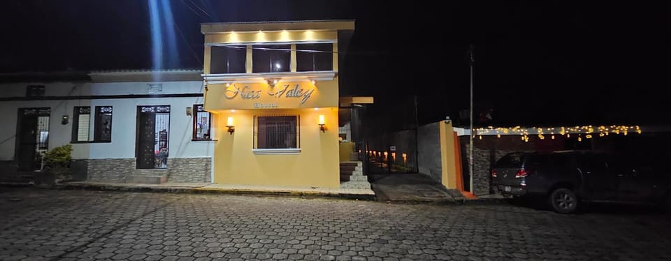 Property building, Facade/entrance, Night, Neighbourhood, Parking
