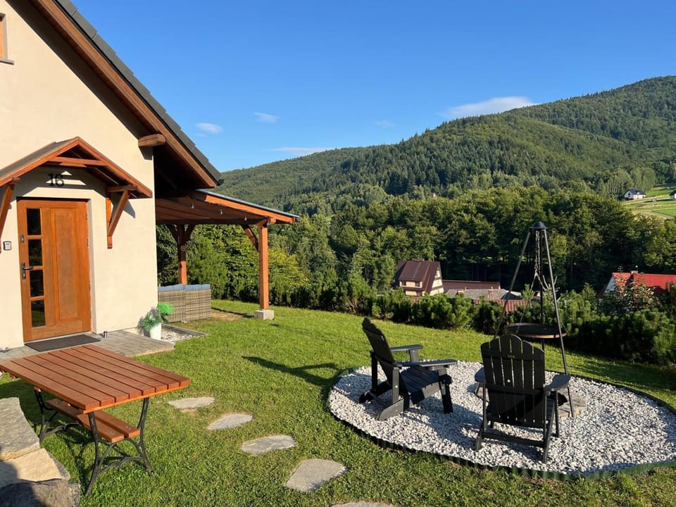 Property building, Natural landscape, Garden view, Mountain view
