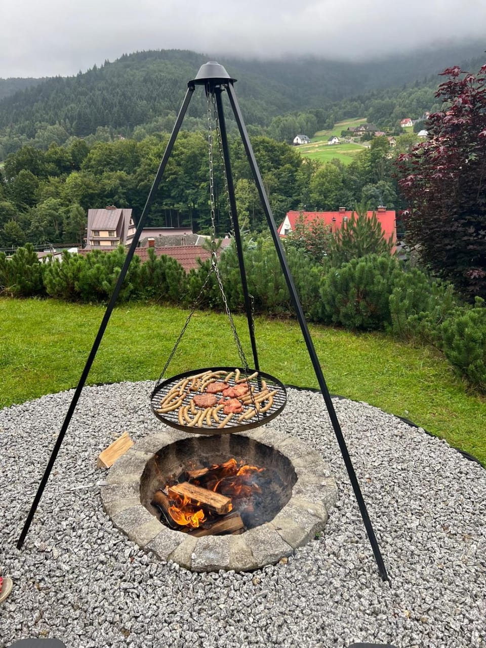 Natural landscape, BBQ facilities, Mountain view
