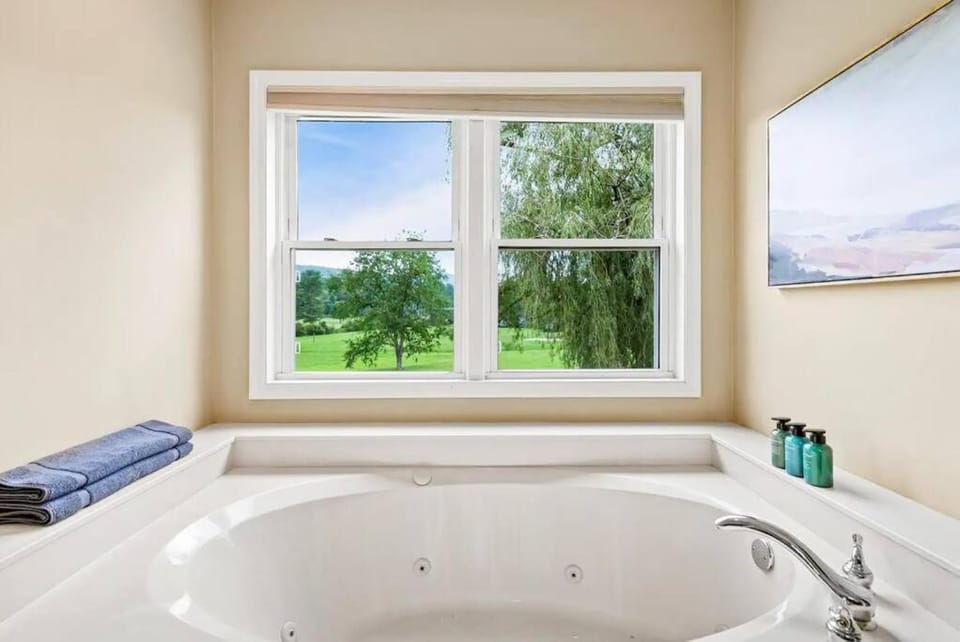 Golf Course Oasis Has Power and Water, MTR Options Villa in Flat Rock