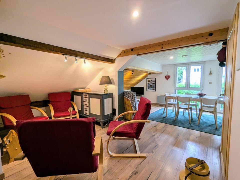 Gîte montagnard La Bresse 4 pers, terrasse, parking, WIFI - FR-1-589-693 Apartment in La Bresse