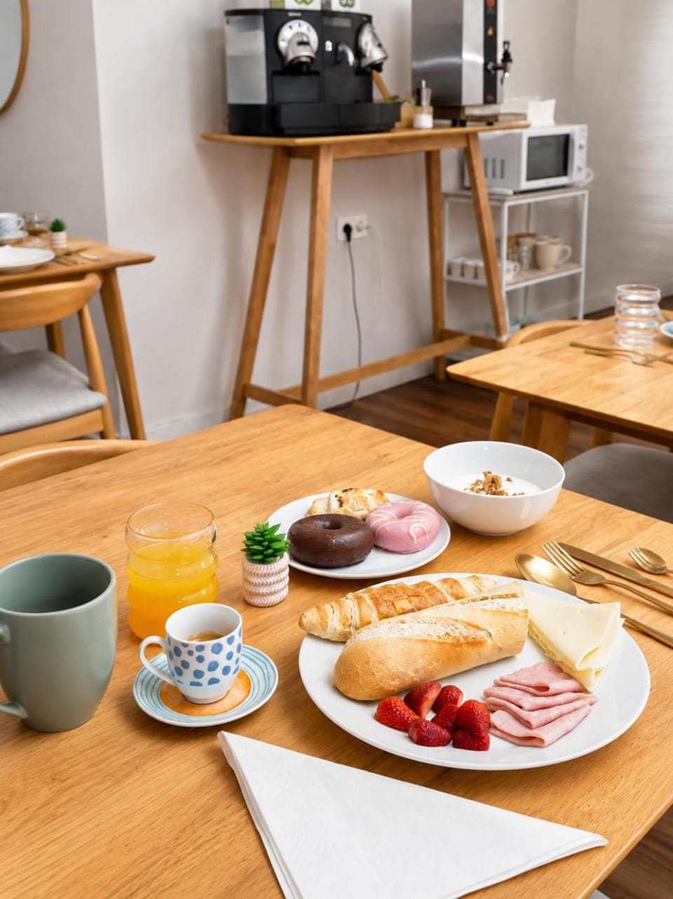 Buffet breakfast