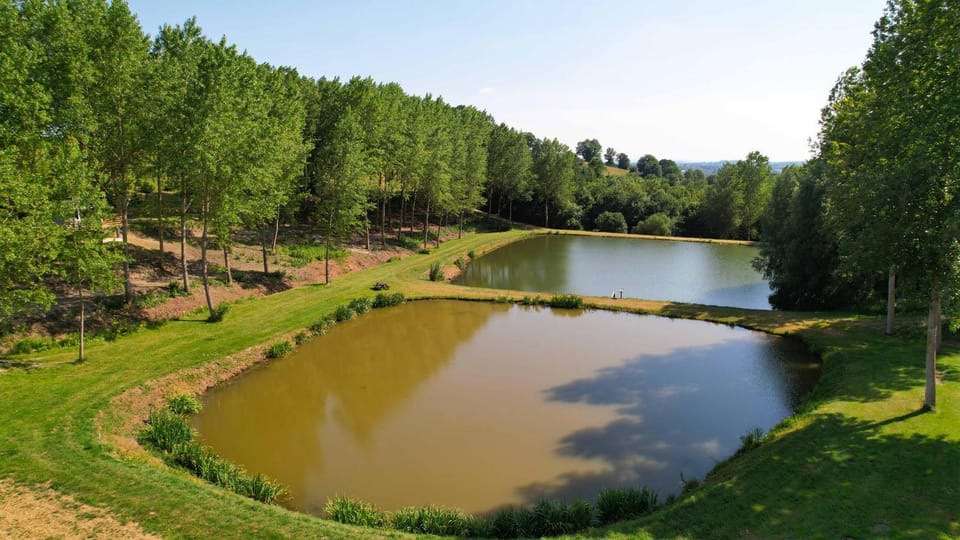 Nearby landmark, Natural landscape, Garden, Lake view