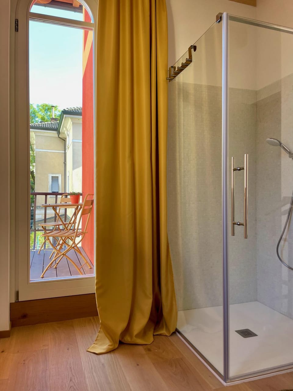 Shower, Bathroom, Balcony/Terrace