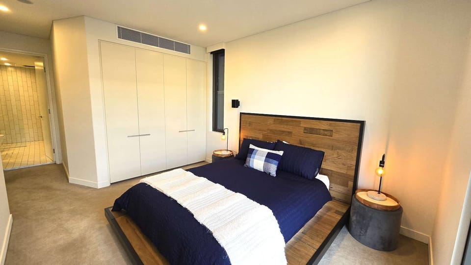 Swanky 2 bed apt with parking - easy city access Apartment in Sydney