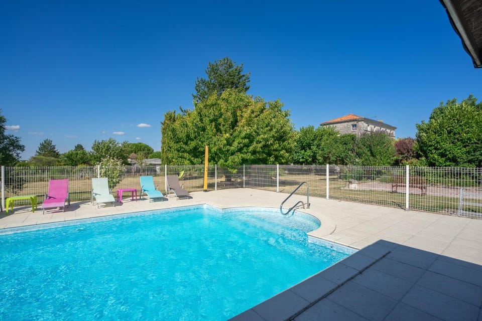 Property building, Living room, Swimming pool